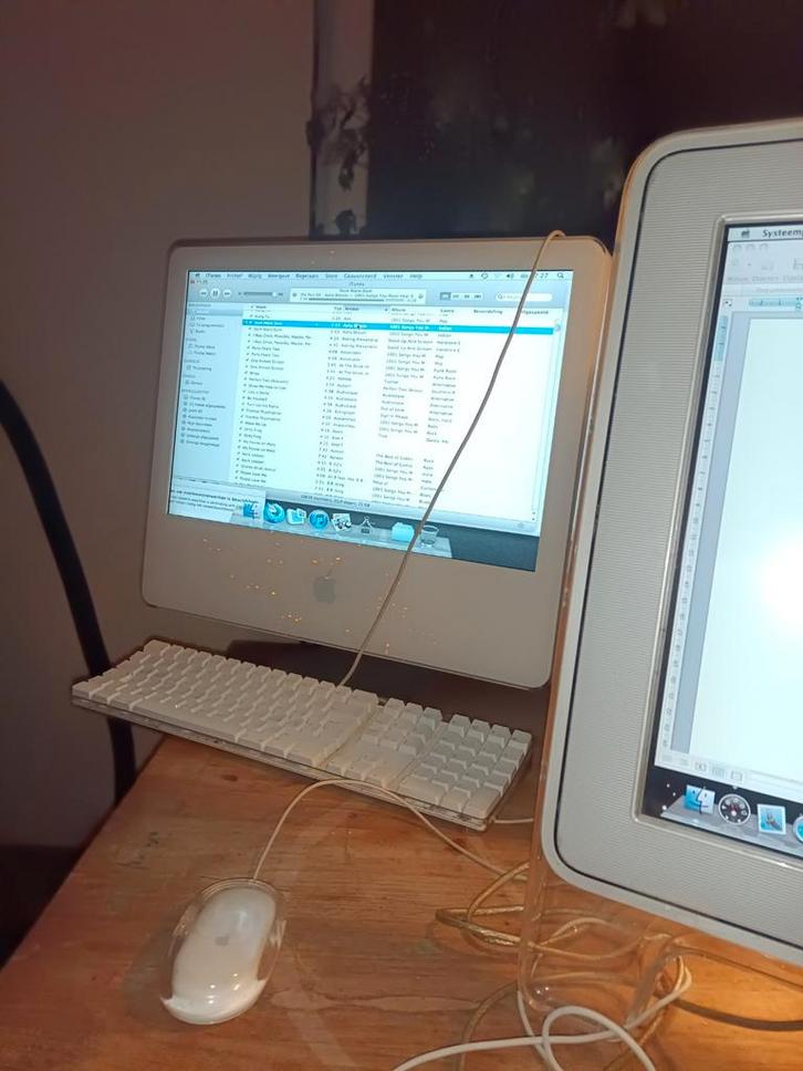 iMac G5 (2004) - PowerMac 8,1, Computers en Software, Apple Desktops, Gebruikt, iMac, HDD, Minder dan 2 Ghz, Minder dan 4 GB, Ophalen
