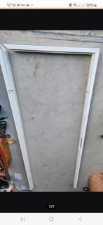 Nieuw stalen deur kozijn, Doe-het-zelf en Verbouw, Kozijnen en Schuifpuien, Deurkozijn, Zo goed als nieuw, Hout, Ophalen