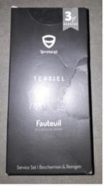 Textielbeschermer stoelen, Ophalen, Nieuw, Grijs