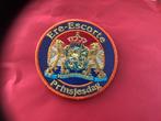 Badge van Ere Escorte. Prinsjesdag met velro, Verzamelen, Militaria | Algemeen, Embleem of Badge, Nederland, Landmacht, Verzenden