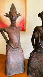 Prachtige grote terracotta beelden, Antiek en Kunst, Ophalen