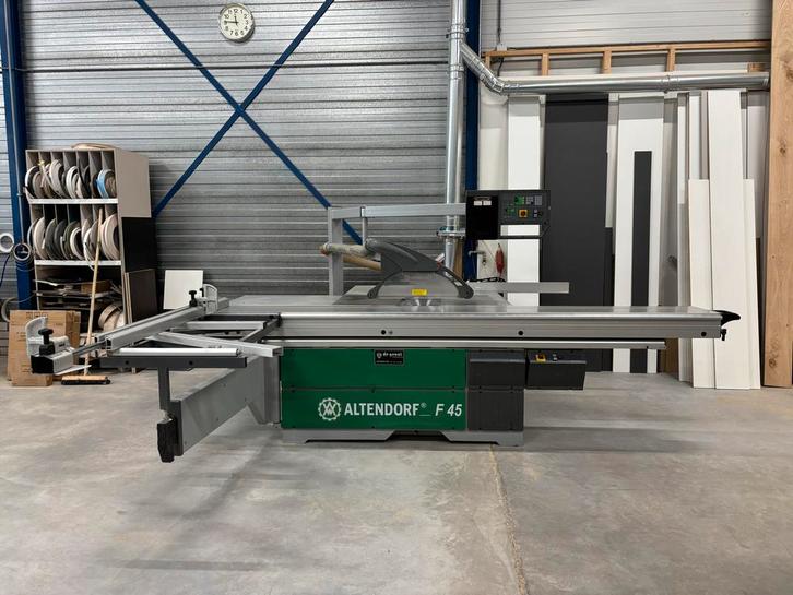 Altendorf F45 Elmo III Formaatzaag - Bouwjaar 2006, Zakelijke goederen, Machines en Bouw | Houtbewerking, Ophalen
