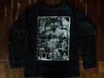 Mooie zwarte longsleeve mt. 140/146 voor jongen zgan, Ophalen of Verzenden, Zo goed als nieuw, Jongen, Shirt of Longsleeve