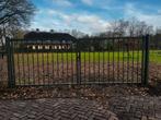 Sterke degelijke hekwerk poort 4m, Ophalen, Met poort, Gebruikt, Sierhekwerk
