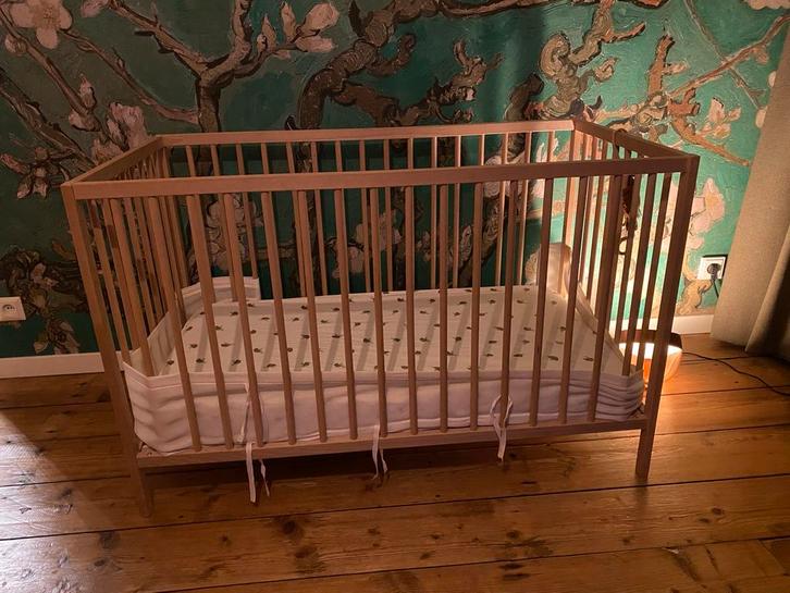 SNIGLAR IKEA Ledikant 120x60 - Beukenhout - Topstaat!, Kinderen en Baby's, Babywiegjes en Ledikanten, Gebruikt, Ledikant, Ophalen