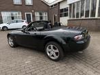 Mazda MX-5 1.8 Touring, Auto's, Gebruikt, Zwart, 4 cilinders, Cabriolet