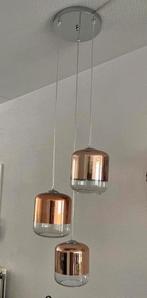 Koper hanglamp, Huis en Inrichting, Lampen | Hanglampen, Ophalen of Verzenden, Zo goed als nieuw, Minder dan 50 cm