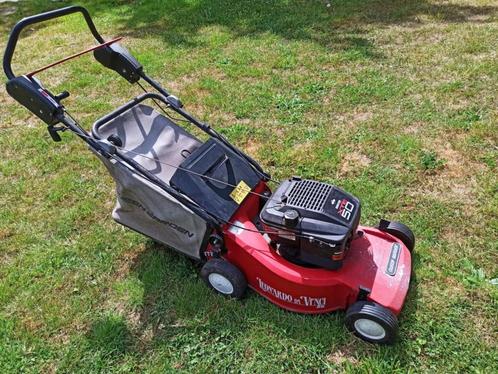 Grasmaaier - Queen Garden, Leonardo Da Vinci 50, Tuin en Terras, Grasmaaiers, Gebruikt, Benzine-grasmaaier, 40 t/m 49 cm, Cirkelmaaier