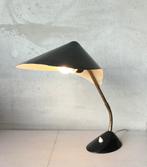 Zwarte metalen bureau-/tafellamp model Cobra uit 1955, Ophalen of Verzenden