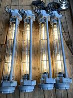 Industriele tl lamp oude tl buislamp, Huis en Inrichting, Lampen | Hanglampen, Onbekend, Ophalen of Verzenden, Onbekend, Onbekend