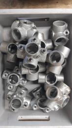 4weg kruisstuk 33,7mm buisklem set van 12 stuks, Ophalen of Verzenden, Nieuw, Overige typen