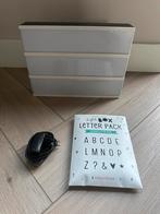 Letterbord lightbox van a Little Lovely Company., Huis en Inrichting, Woonaccessoires | Tekstborden en Spreuken, Ophalen of Verzenden