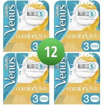 Gillette Combi Venus & Olay ComfortGlide 12 Scheermesjes beschikbaar voor biedingen