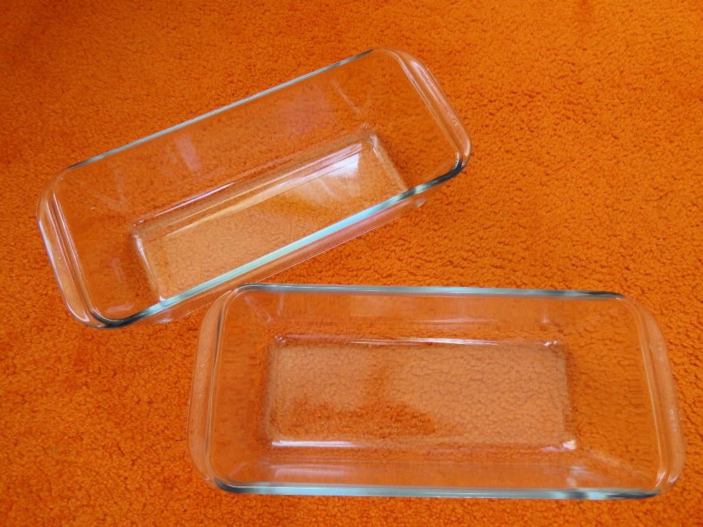 glazen cake vorm bakvorm bakblik, Ophalen of Verzenden, Zo goed als nieuw, Taarten, Bakvorm