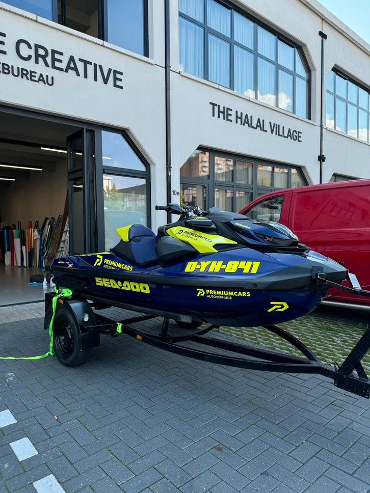 Sea-Doo RXP-X RS 300 / 2021/ Incl Trailer/ Paars Geel, Watersport en Boten, Jetski's en Waterscooters, Zo goed als nieuw, 200 pk of meer
