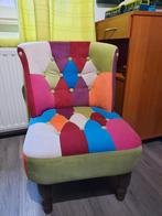 Kleurrijk Barok Stoeltje - Kindermeubel, Ophalen of Verzenden