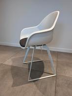 Design stoelen met stalen poten, Ophalen, Zo goed als nieuw, Wit