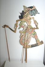 Mooie antieke Wayang Kulit, Ophalen of Verzenden