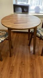 Dining round table, Huis en Inrichting, Verzenden, Zo goed als nieuw, Rechthoekig, 50 tot 100 cm