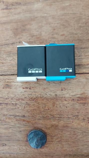 2 gopro 9,10,11,12 accu's in perfecte staat beschikbaar voor biedingen
