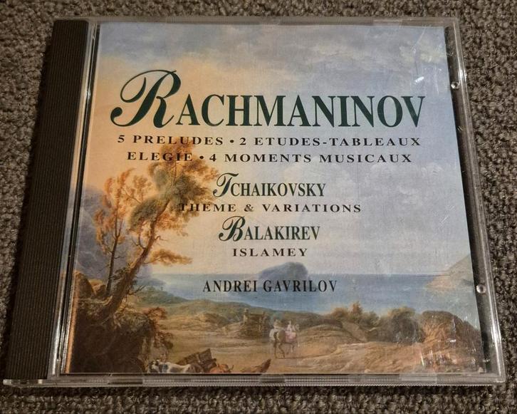 Rachmaninov CD - Gavrilov - Royal Classics, Cd's en Dvd's, Cd's | Klassiek, Zo goed als nieuw, Kamermuziek, Romantiek, Ophalen