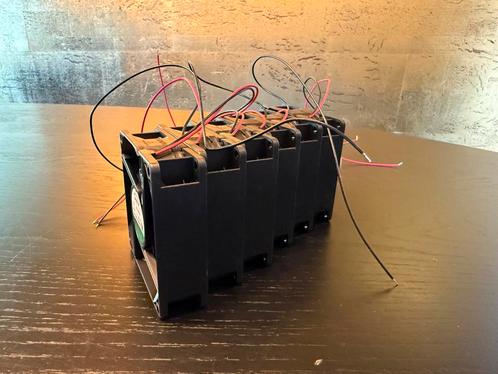 Sunon 80 x 80 x 25 mm koeler 12v axiaal ventilator, Computers en Software, Computerkoelers, Nieuw, Luchtkoeling, Ophalen of Verzenden