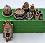 14 delig keramieken keukenbenodigdheden voor poppenhuis 1:10, Ophalen of Verzenden, Zo goed als nieuw, Poppenhuis