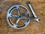 Shimano 600 crankstel, Fietsen en Brommers, Crankstel of Pedalen, Gebruikt, ., Racefiets