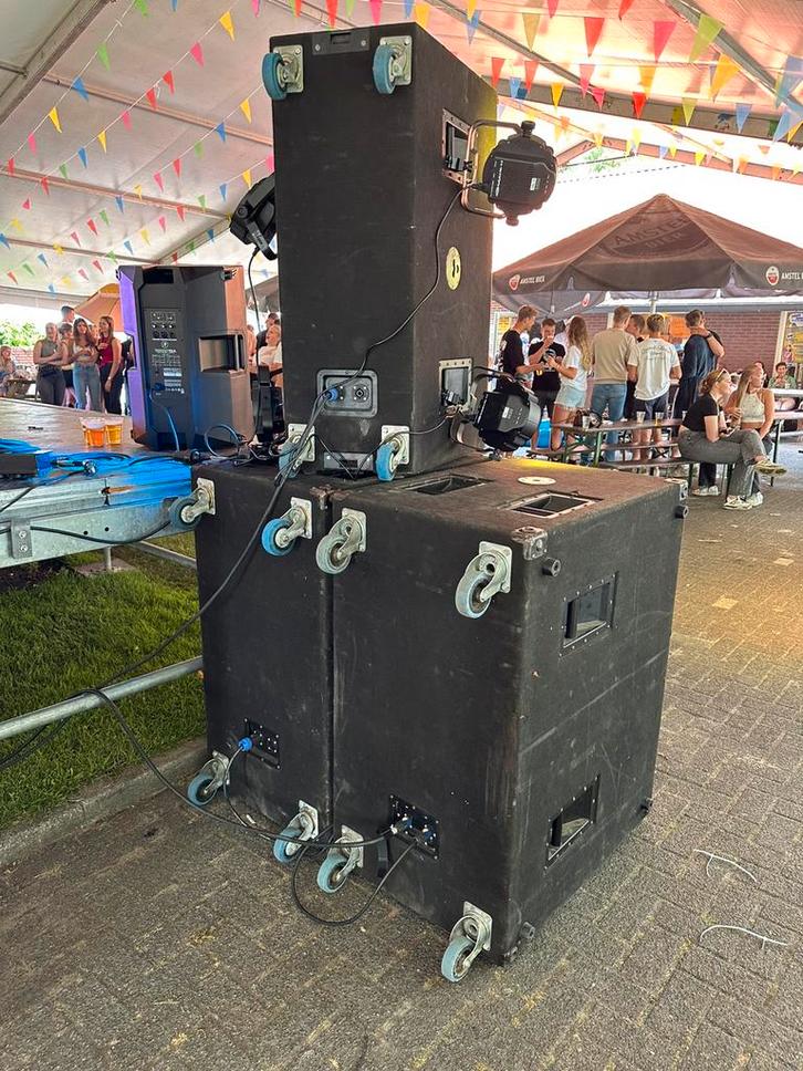 Beyma complete set met vesterkers !!, Audio, Tv en Foto, Luidsprekers, 120 watt of meer, Overige merken, Ophalen of Verzenden
