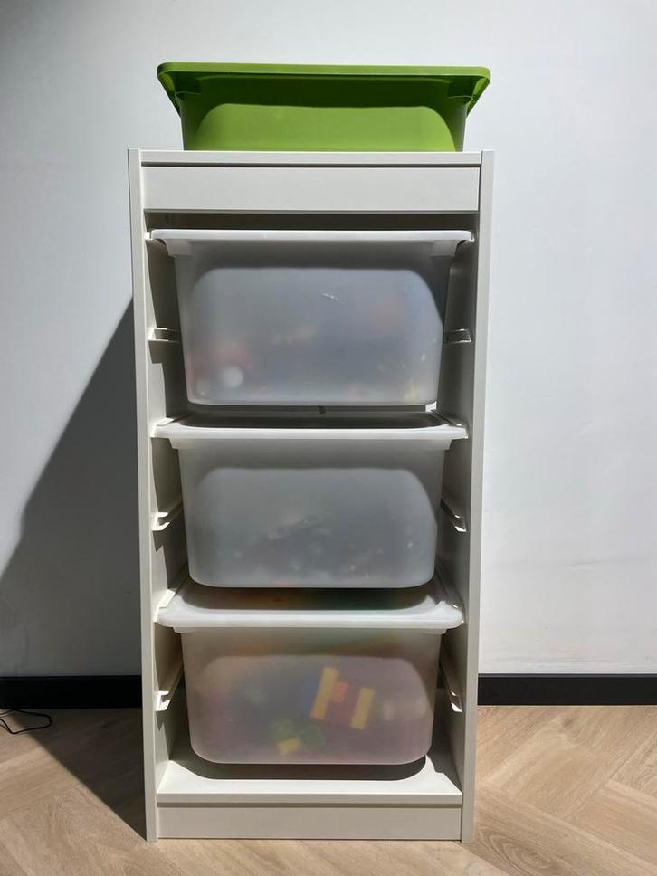 IKEA Trofast Ladekast, Huis en Inrichting, Kasten | Ladekasten, Gebruikt, Minder dan 100 cm, Minder dan 50 cm, 50 tot 75 cm, Kunststof