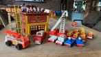 Fisher Price vintage Brandweer garage, Ophalen of Verzenden, Gebruikt, Speelset
