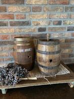 Brocante houten ( wijn) vat/ton, klein formaat, Antiek en Kunst, Curiosa en Brocante, Ophalen of Verzenden