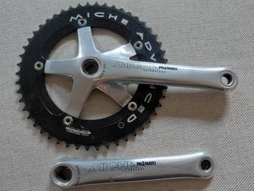 Miche Piste Advanced crankset Primato 170mm blad 50T zilver beschikbaar voor biedingen