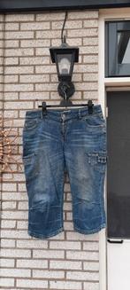 Jeans driekwart MISS ETAM Van katoen maat 46., Kleding | Dames, Spijkerbroeken en Jeans, Blauw, Overige jeansmaten, Nieuw, Ophalen of Verzenden