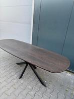 Notenhout deens ovale eettafel 240 x 90 x 2 cm, Ophalen