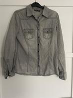 Te koop: grijze spijkerblouse esmara mt 40!!, Maat 38/40 (M), Zo goed als nieuw, Grijs, Esmara