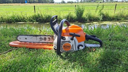 Stihl ms 211 kettingzaag motorzaag., Tuin en Terras, Hand-tuingereedschap, Gebruikt, Overige soorten, Ophalen of Verzenden