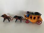 Playmobil western postkoets met paarden, Kinderen en Baby's, Speelgoed | Playmobil, Gebruikt, Ophalen of Verzenden