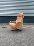 Nette moderne cognac bruine relax fauteuil / relaxstoel, Ophalen, Nvt, Nvt, Nvt