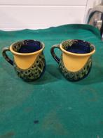 kopjes handgemaakt drip glazen vintage, Antiek en Kunst, Ophalen of Verzenden