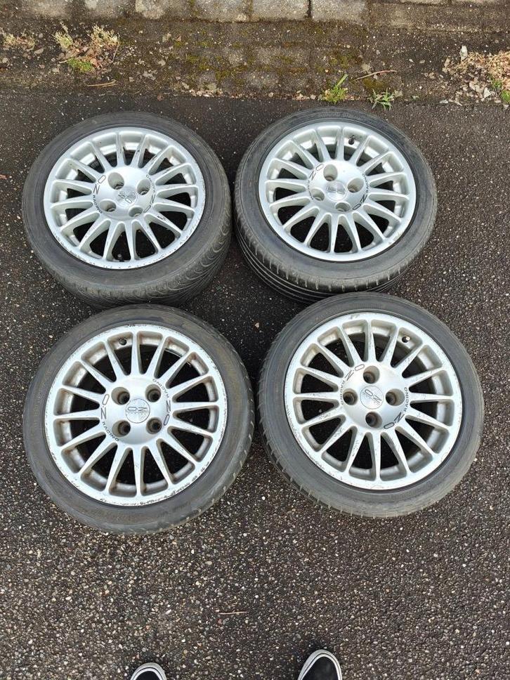 OZ Superturismo 15x7 4x100 ET37, Auto-onderdelen, Banden en Velgen, Velg(en), Zomerbanden, 15 inch, 195 mm, Personenwagen, Gebruikt