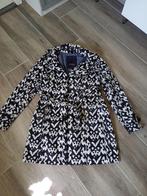Zwart Witte Trenchcoat/ Jas / Zomerjas Spoom (Maat 40), Maat 38/40 (M), Overige kleuren, Verzenden, Spoom
