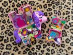 Polly Pocket :-) unicorn feest + vlinder met de accessoires, Ophalen of Verzenden, Zo goed als nieuw, Jongen of Meisje