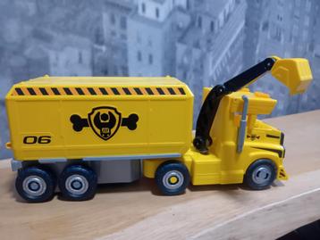 Paw Patrol Voertuig - Rubble's Graafmachine beschikbaar voor biedingen