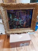 Prachtige zware oude baroklijst, Antiek en Kunst, Kunst | Schilderijen | Klassiek, Ophalen