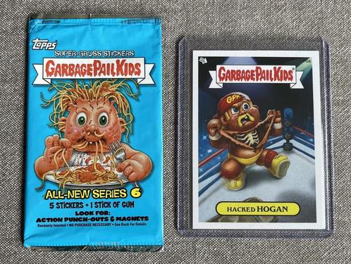 Garbage Pail Kids 2007 | All New Series 6 | Hulk Hogan, Hobby en Vrije tijd, Stickers en Plaatjes, Zo goed als nieuw, Sticker