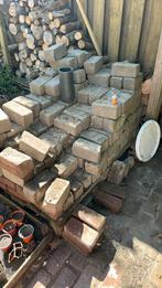 Mooie autenthieke stenen restant gratis, Tuin en Terras, Tegels en Klinkers, Ophalen, Beton, Minder dan 5 m²