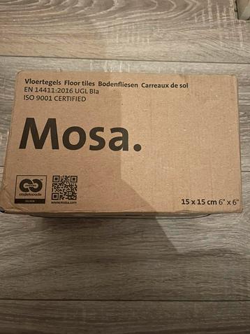 2 pakken Mosa vloertegels – Lichtgrijs 15x15 cm beschikbaar voor biedingen