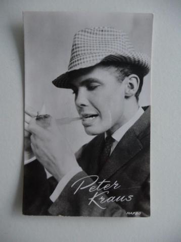 oude foto ansichtkaart PETER KRAUS - 60-er jaren (1) beschikbaar voor biedingen