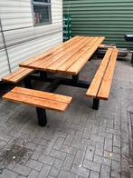 Grote picknicktafel, Tuin en Terras, Ophalen, Zo goed als nieuw, Rechthoekig